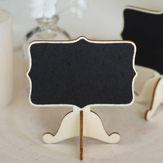Versatile and Stylish Table Display Signs