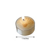 4 Pack | Gift Wrapped Island Sea Shell Tea Light Candle Wedding Favors With Thank You Tag