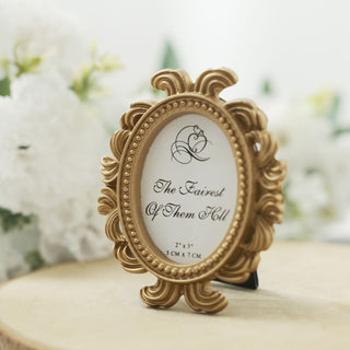 Versatile Baroque Oval Picture Frame