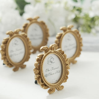 Chic and Stylish Gold Resin Picture Frame