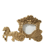 Horse Carriage Resin Picture Frame Wedding Party Favor, European Style Place Card Holder#whtbkgd