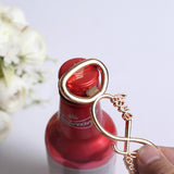 Gold Metal Infinity Sign "Love Forever" Bottle Opener Party Favors, Pre-Packed Wedding Souvenir Gift