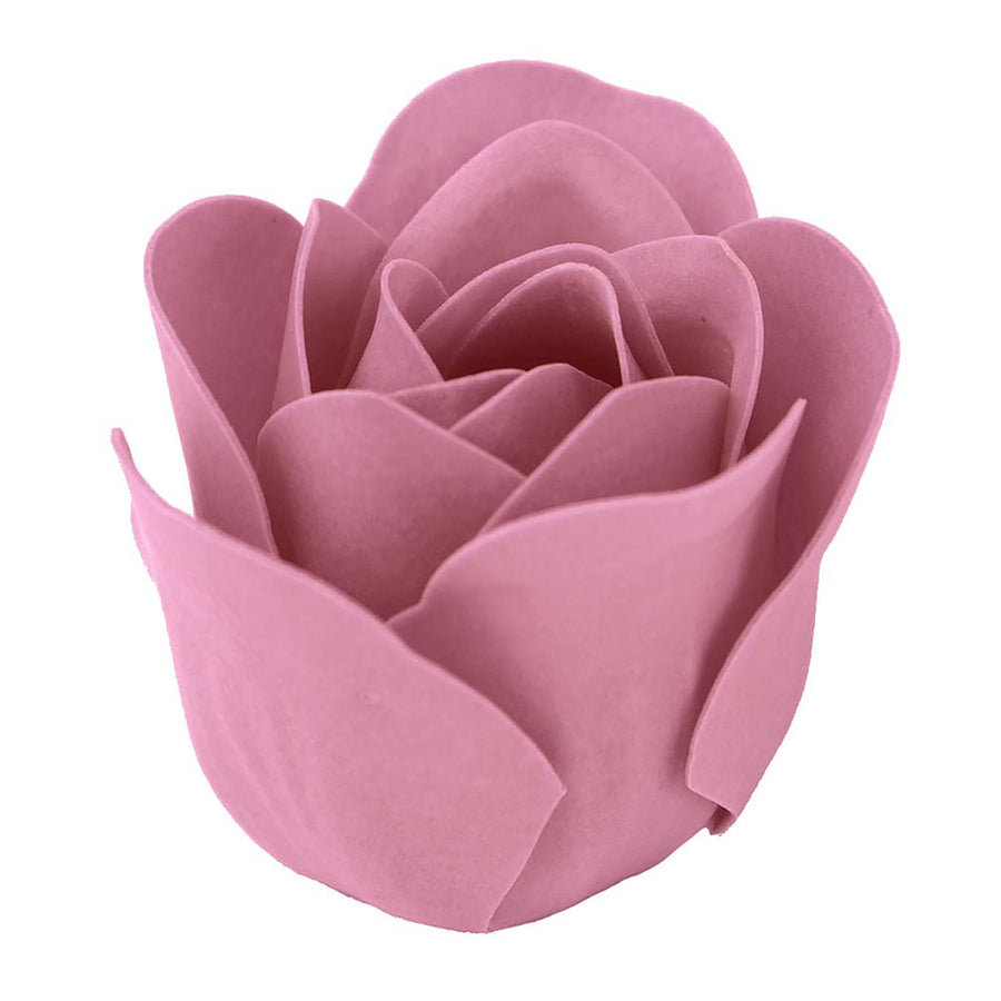 4 Pack | 24 Pcs Dusty Rose Scented Rose Soap Heart Shaped Party Favors With Gift Boxes#whtbkgd