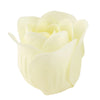 4 Pack | 24 Pcs Ivory Scented Rose Soap Heart Shaped Party Favors With Gift Boxes And Ribbon#whtbkgd