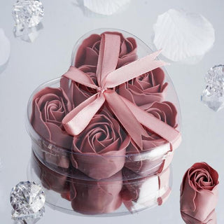 Elevate Your Event Decor with Mauve Scented Rose Soap