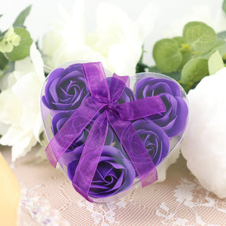 Purple Scented Rose Soap for Unforgettable Celebrations
