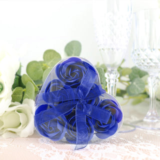 Royal Blue Scented Rose Soap Party Favors