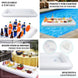 2 Pack | Inflatable Party Ice Cooler Buffet Serving Bar for BBQ Picnic Pool Party With Drain Plug