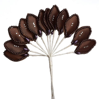 Create Unforgettable Moments with Chocolate Wired Poly Craft Leaves