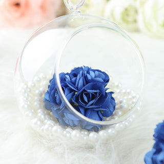 Add a Touch of Elegance with Navy Blue Paper Mini Craft Roses