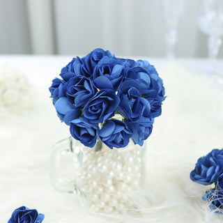 Create Memorable Events with Navy Blue Paper Mini Craft Roses