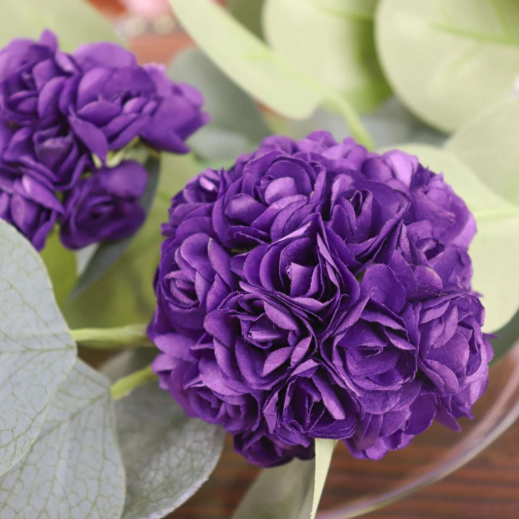 Paper Mini Craft Flower Roses DIY Flower Bushes