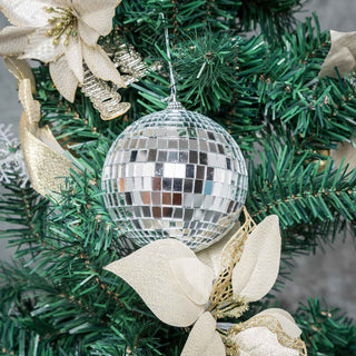 Add a Touch of Magic to Your Event Decor with the Silver Foam Disco Mirror Ball