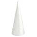 12 Pack | 8inch White Styrofoam Cone, Foam Cone For DIY Crafts#whtbkgd