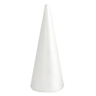 Crafting Made Easy with White Styrofoam Cones