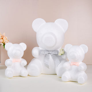 Elevate Your Event Décor with a White StyroFoam Bear
