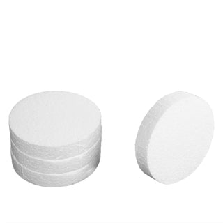 Create Stylish and Timeless Designs with White StyroFoam Discs