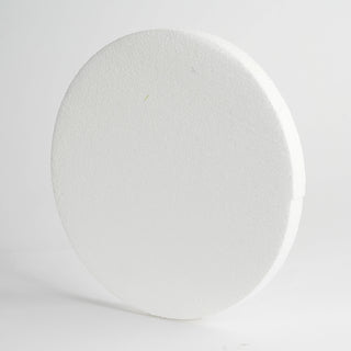 10" White StyroFoam Disc, DIY Polystyrene Foam Craft Supplies