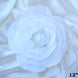 4 Pack | 12inch Large White Real Touch Artificial Foam DIY Craft Roses#whtbkgd