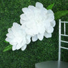 2 Pack | 24inch White Real-Like Soft Foam Craft Daisy Flower Heads