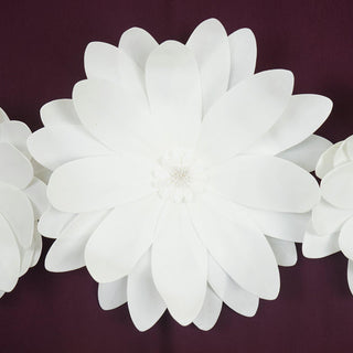 Create Stunning Floral Arrangements with Life-Like Soft Foam Dahlia Flowers