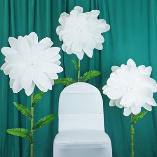 Create Stunning Floral Designs with Life-Like Soft Foam Dahlia Flowers