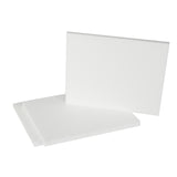 8 Pack | 12"x15" White Styrofoam Foam Rectangle Flats#whtbkgd