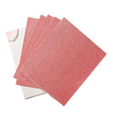 10 Pack | 12"x10" Self-Adhesive Glitter DIY Craft Foam Sheets | Rose Gold