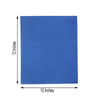 10 Pack | Royal Blue Self-Adhesive Glitter DIY Craft Foam Sheets - 12x10inch