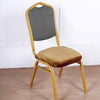 Gold Dining Chair Seat Cover, Velvet Chair Cushion Cover With Tie