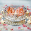 10inch Floating Candle Glass Bowl Centerpiece, Multi Purpose Table Decor