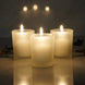 12 Pack | 2.5inch Frosted Glass Votive Candle Holder Set Tealight Holders
