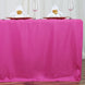 6FT Fuchsia Fitted Polyester Rectangular Table Cover