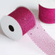 10 Yards 2.5" DIY Fuchsia Glittery Deco Mesh Ribbons - Clearance SALE#whtbkgd#whtbkgd