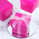 100 Pack | 2inch Fuchsia Party Favor Candy Gift Boxes & Lids - Clearance SALE