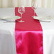 12"x108" Fuchsia Satin Table Runner#whtbkgd