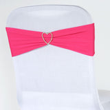 Add a Pop of Color to Your Event with Fuchsia Spandex Chair Sashes