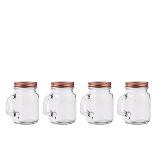 Elevate Your Event Decor with Rustic Clear Glass Mason Jars