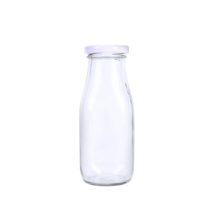 Convenient and Stylish Clear Glass Milk Bottle Jars for Every Occasion