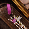 5 Pack | 5 Yards Hot Pink Washi Glitter Tape | Self Adhesive Craft Decorative Tape