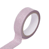 5 Pack | 0.5inch x 5 Yards Pink Washi DIY Craft Glitter Tape#whtbkgd