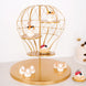 19inch Gold 4-Tier Hot Air Balloon Metal Cupcake Dessert Display Stand