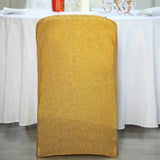 Upgrade Your Event Decor with the Gold Spandex Stretch Folding Chair Cover