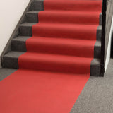 3ftx100ft Hollywood Red Carpet Runner For Party, Red Rayon Wedding Aisle Runner#whtbkgd