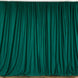 2 Pack Hunter Emerald Green Scuba Polyester Curtain Panel Durable Flame Resistant Backdrops#whtbkgd