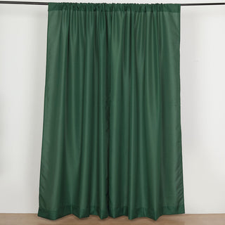 Add Elegance to Your Event with Hunter Emerald Green Photography Backdrop Curtains