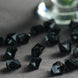 400 Pack | Black Mini Acrylic Ice Bead Vase Fillers, DIY Craft Crystals
