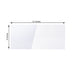 2 Pack | 12inch x 9inch Clear Plexiglass Sheet, DIY Acrylic Sheets Sign Board With Protective Film - 3mm Thick