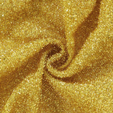 6ft Gold Shimmer Spandex Chiara Backdrop Stand Cover For Fitted Round Top Wedding Arch#whtbkgd