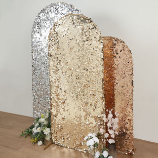 Transform Your Event Decor with a Sequin Chiara Backdrop Stand Cover